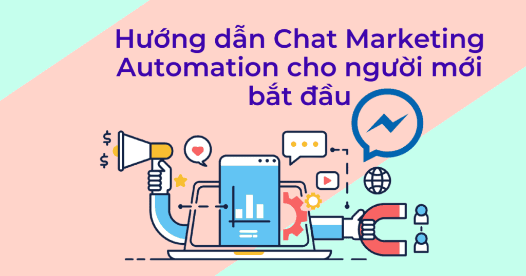 Cover hướng dẫn chat marketing automation cho ngời mới bắt đầu